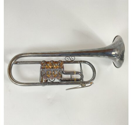 Used Schilke/Yamaha YTR-9X3 C Rotary Trumpet (Rare!) [35484]