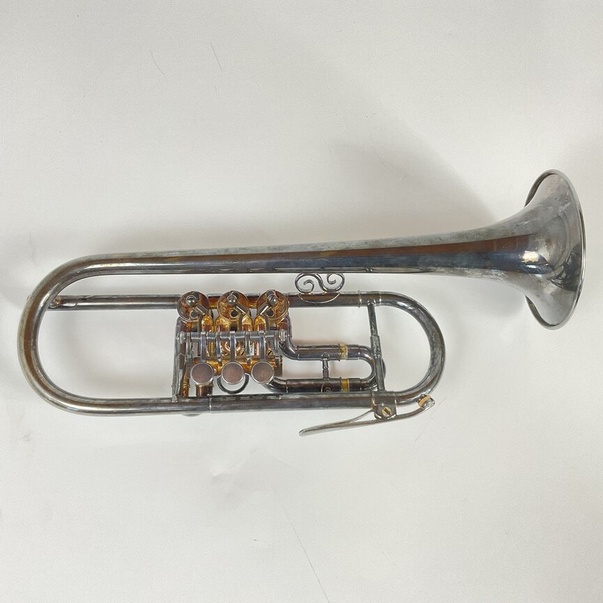 Used Schilke/Yamaha YTR-9X3 C Rotary Trumpet (Rare!) [35484]