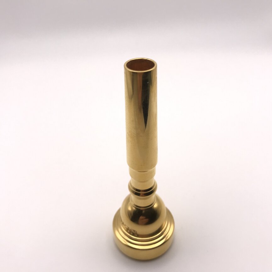 Used Ultimate Brass 230S C Trumpet, Gold Plate [32767]