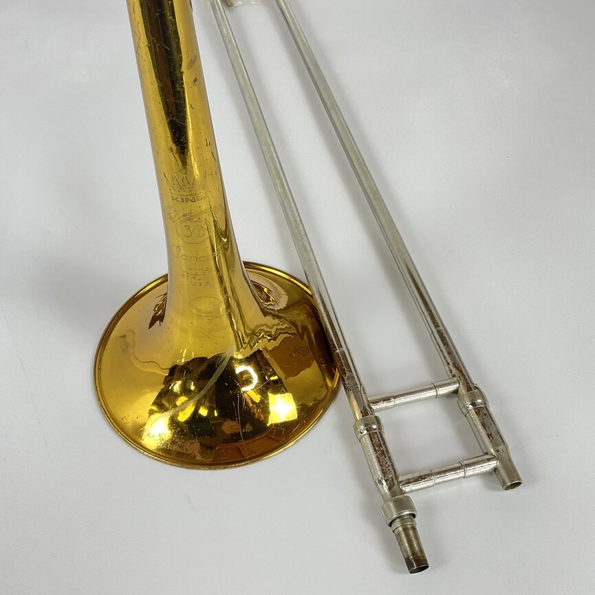 Used King 3BF "Concert" Bb/F Tenor Trombone (SN: 478546)
