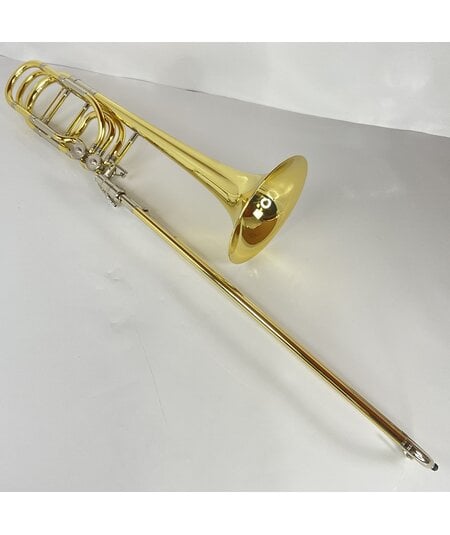 Used Yamaha YBL-830 Bb/F/Gb/D Bass Trombone (SN: 757376)