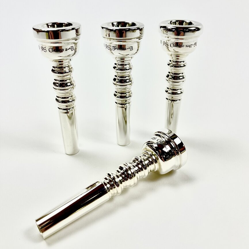 Dillon PS Clarino Baroque Trumpet Mouthpiece (Baroque Shank)
