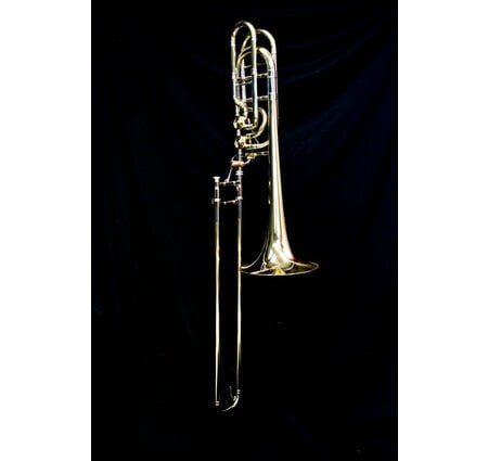 M&W 929 Large Bore Double Valve Bass Trombone Bb/F/Gb with Detachable Bell