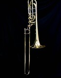 M&W 929 Large Bore Double Valve Bass Trombone Bb/F/Gb with Non-Detachable Bell