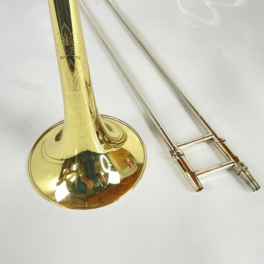 Used King 3BF Bb/F Tenor Trombone (SN: 597878)