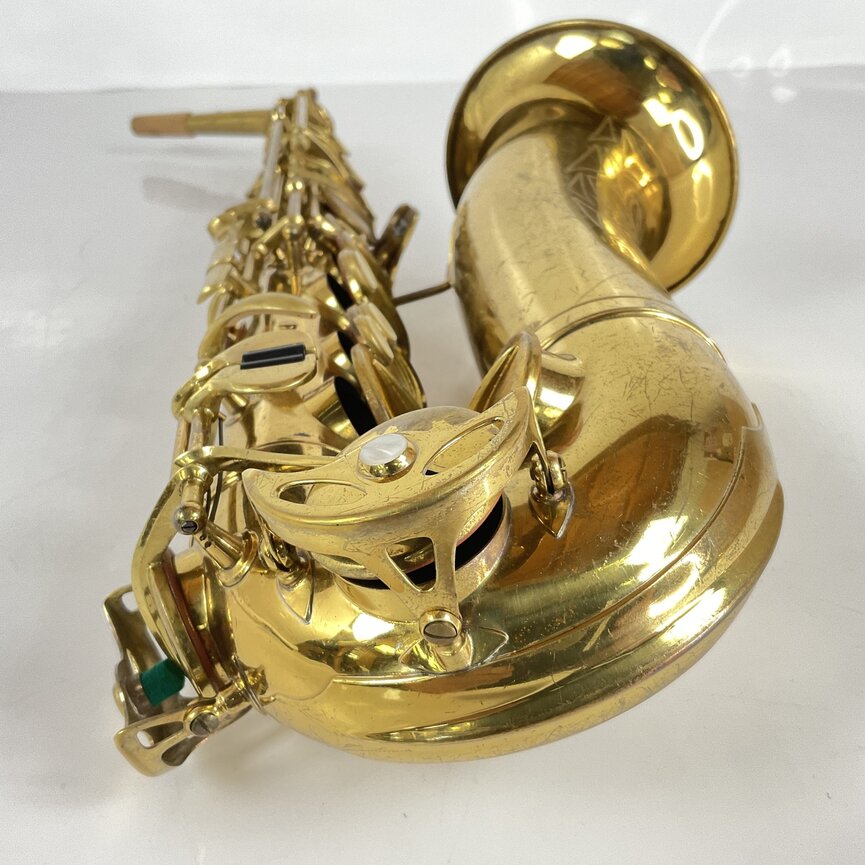 Used Getzen Elkhorn Eb Alto Saxophone (SN: 04582)