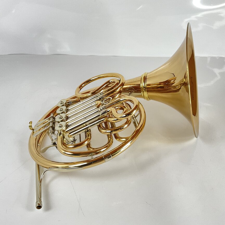 Used Hans Hoyer 802G F/Bb Double French Horn (SN:273772M)
