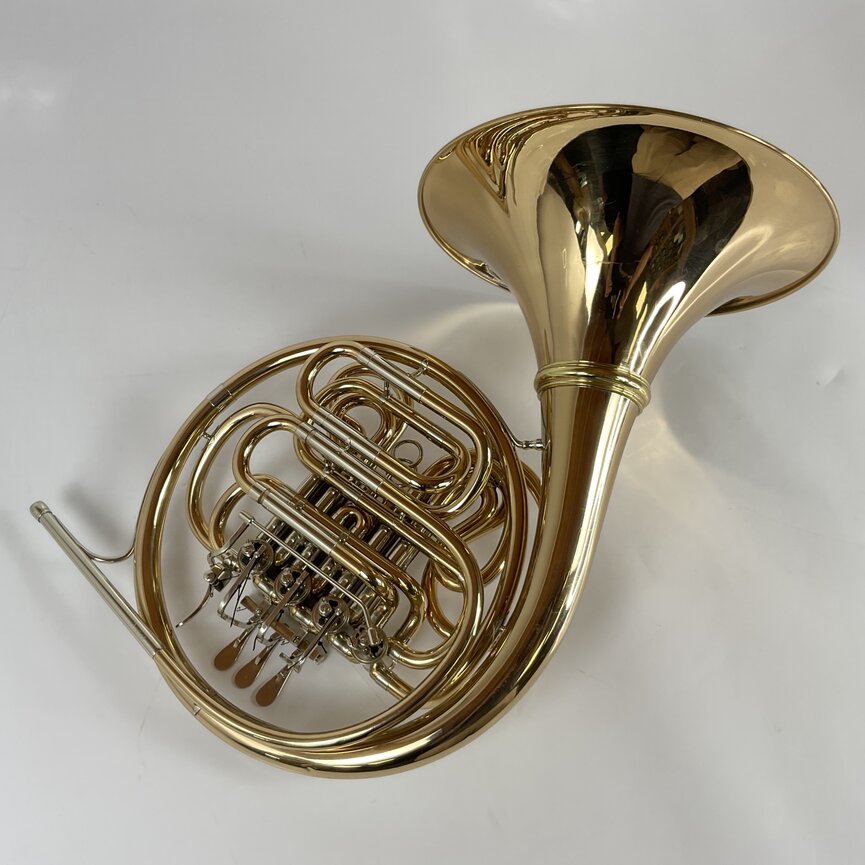 Used Hans Hoyer 802G F/Bb Double French Horn (SN:273772M)