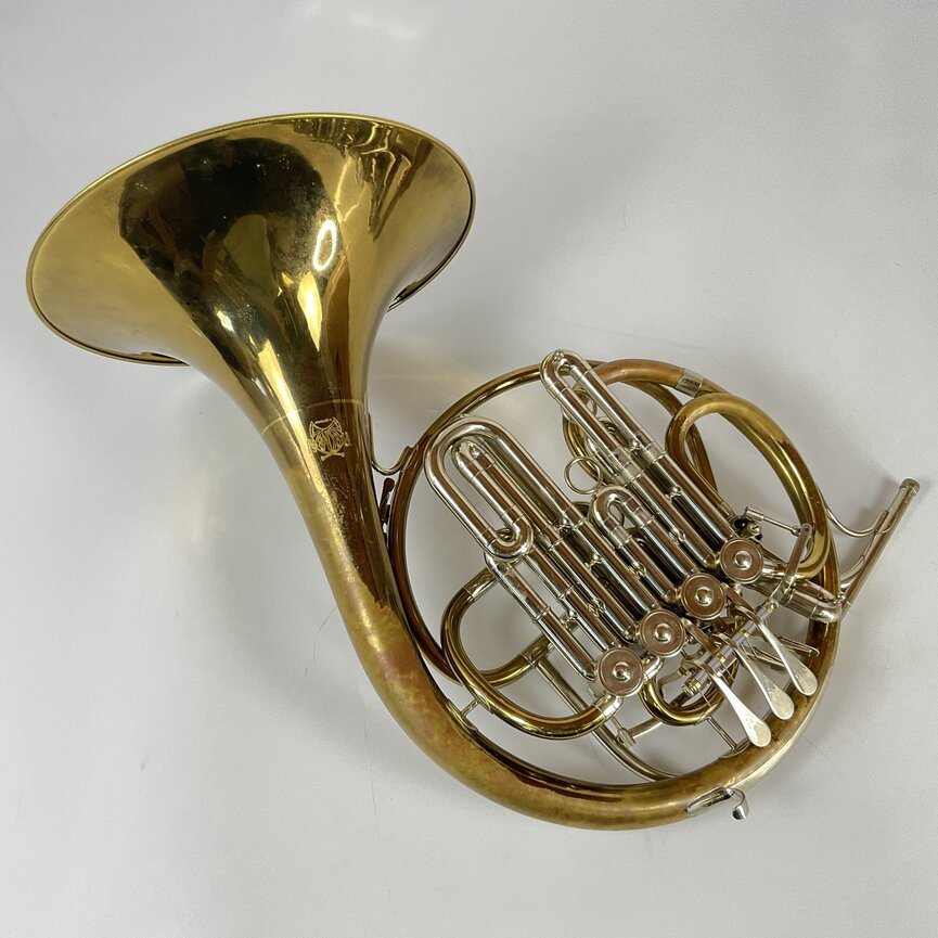 Used Paxman 40M Bb/High F Descant French Horn (SN:28214M)