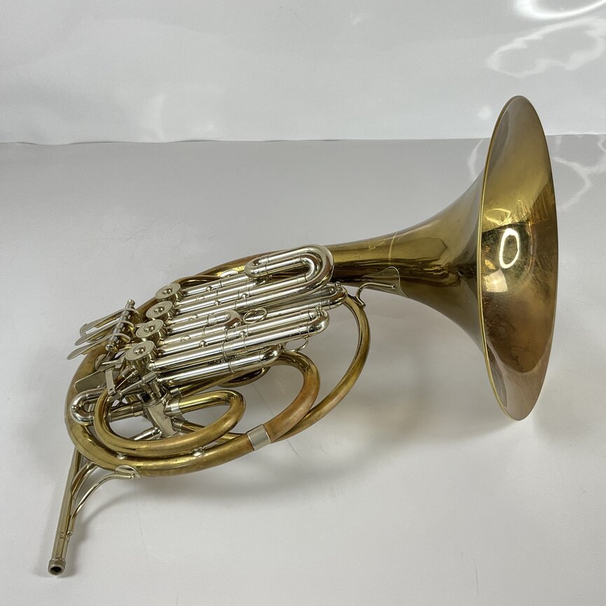 Used Paxman 40M Bb/High F Descant French Horn (SN:28214M)