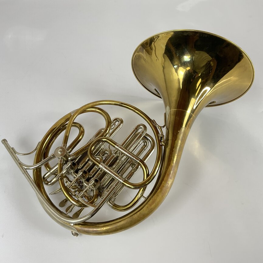 Used Paxman 40M Bb/High F Descant French Horn (SN:28214M)