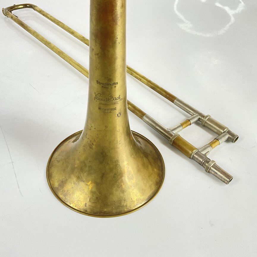 Used Bach New York 6 (IV) Bb Tenor Trombone (SN:834)