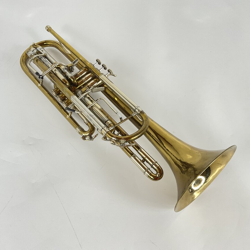 Used Bach "New York" Bb Bass Trumpet (SN: 7065)