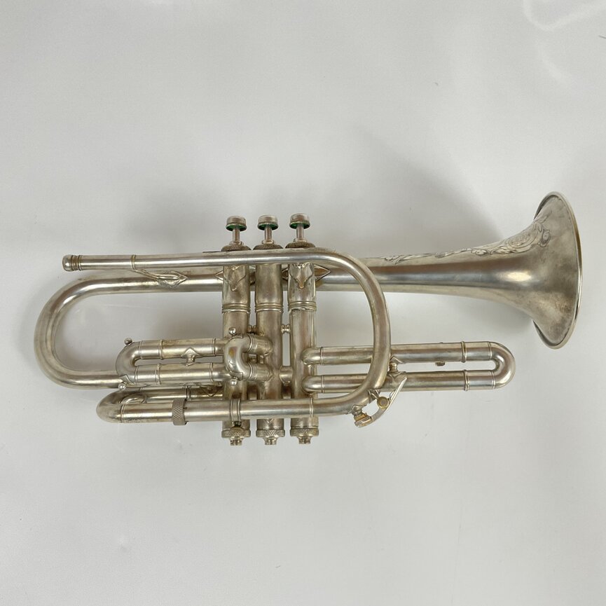 Used King Master Model Bb/A Cornet (SN: 16597)