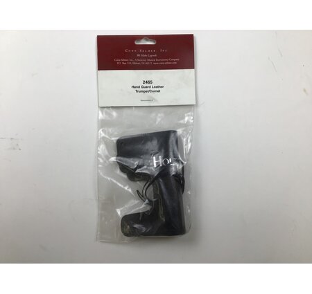 Holton Black Leather, Lace Valve Guard