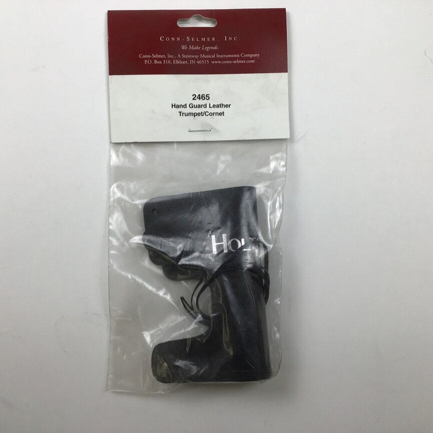 Holton Black Leather, Lace Valve Guard