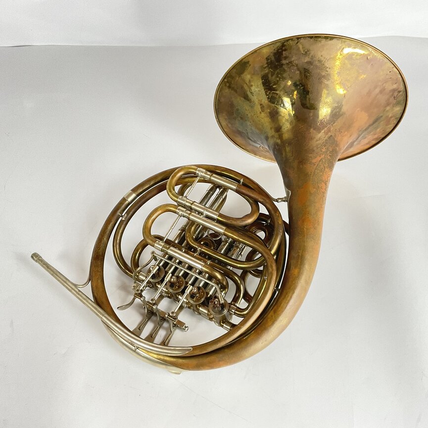 Used Hans Hoyer F/Bb Double French Horn (SN:76651M)