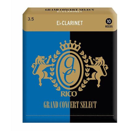 Rico Grand Concert Select Eb Clarinet Reeds, Box of 10