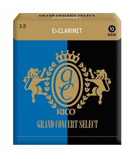 Rico Grand Concert Select Eb Clarinet Reeds, Box of 10