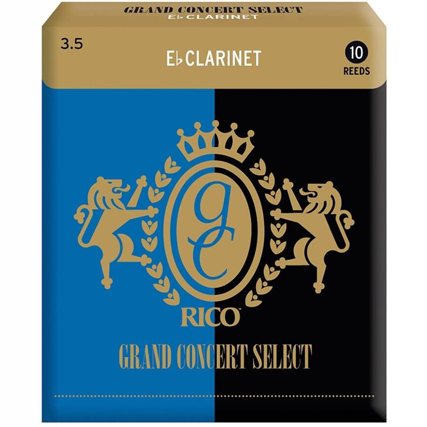 Rico Grand Concert Select Eb Clarinet Reeds, Box of 10