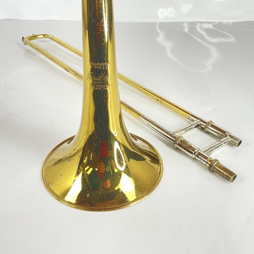 Used Bach "Mt. Vernon" 12 Bb Tenor Trombone (SN: 6633)