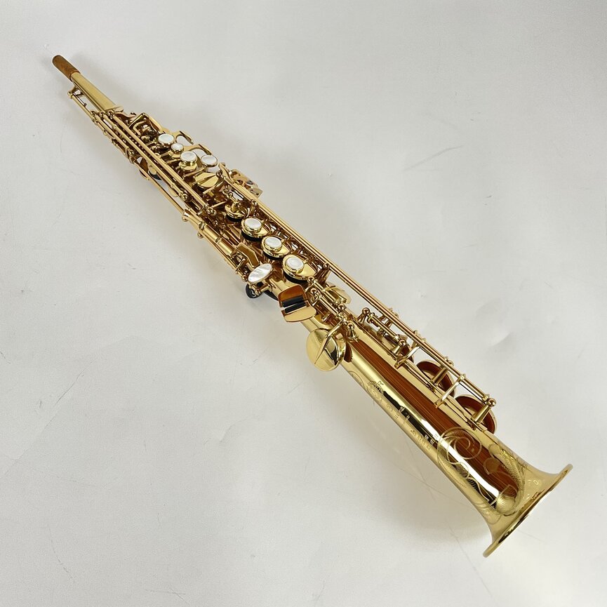 Used Selmer Super Action 80 Series II Bb Soprano Saxophone (SN: 525002)