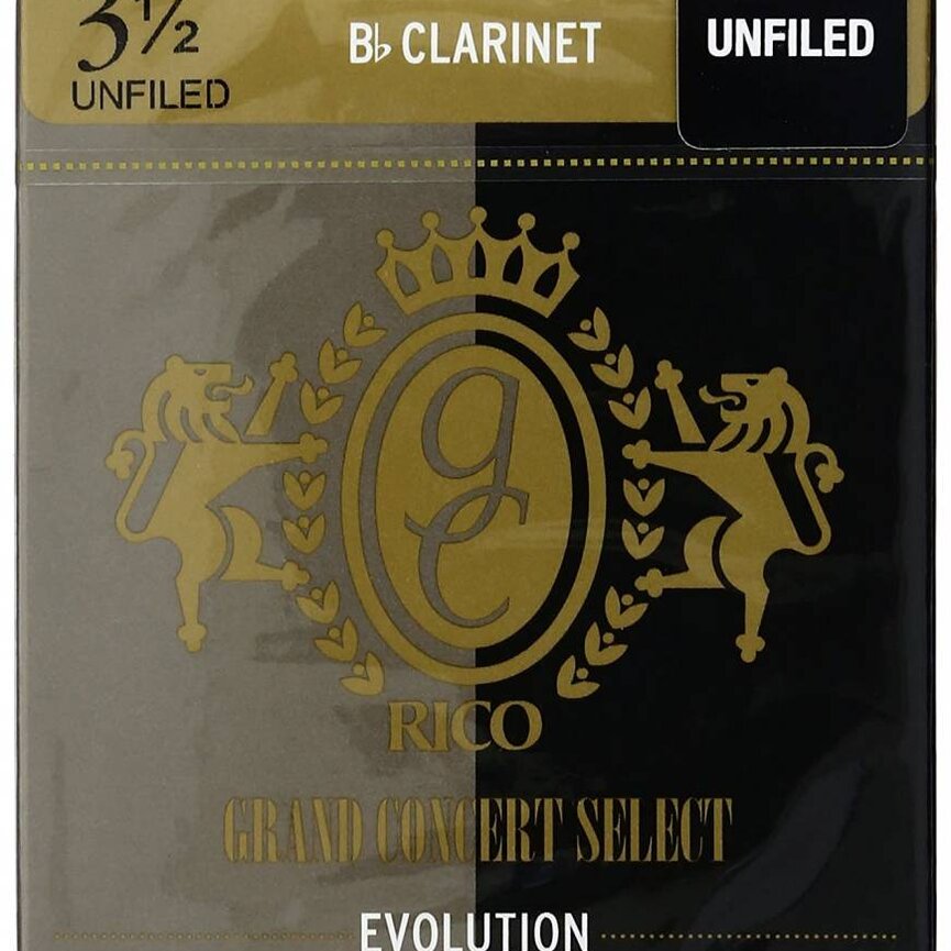 Rico Grand Concert Select Evolution for Bb Clarinet, Box of 10