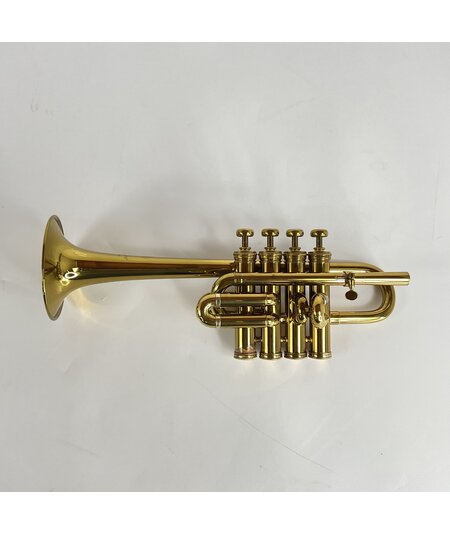 Used Selmer G Four-Valve Piccolo Trumpet (SN: 51111)