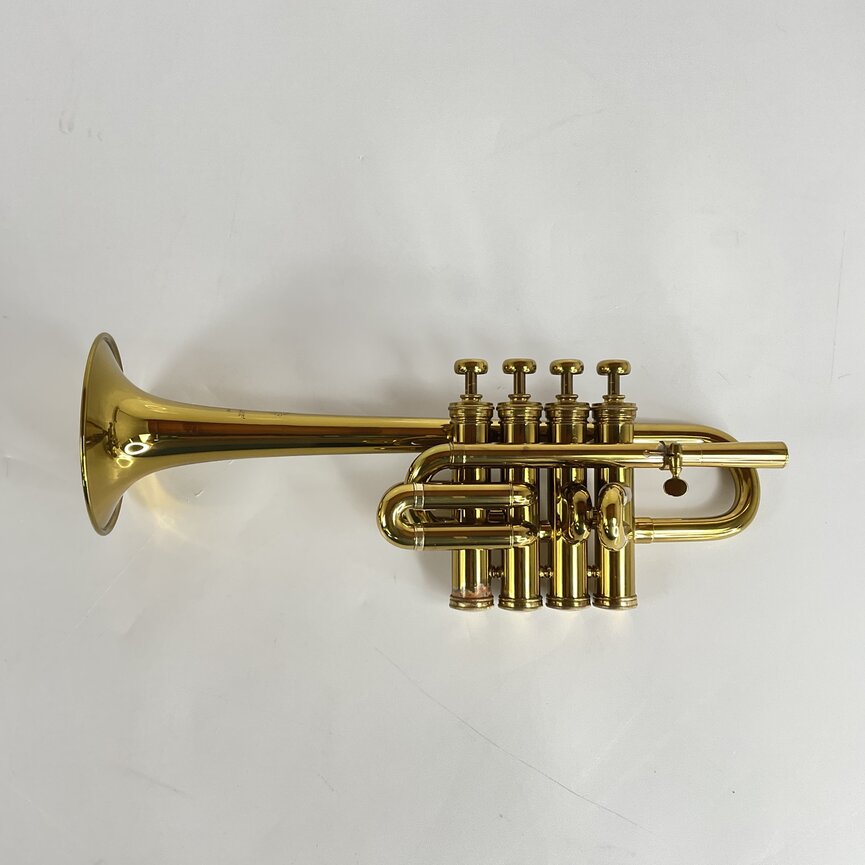 Used Selmer G Four-Valve Piccolo Trumpet (SN: 51111)
