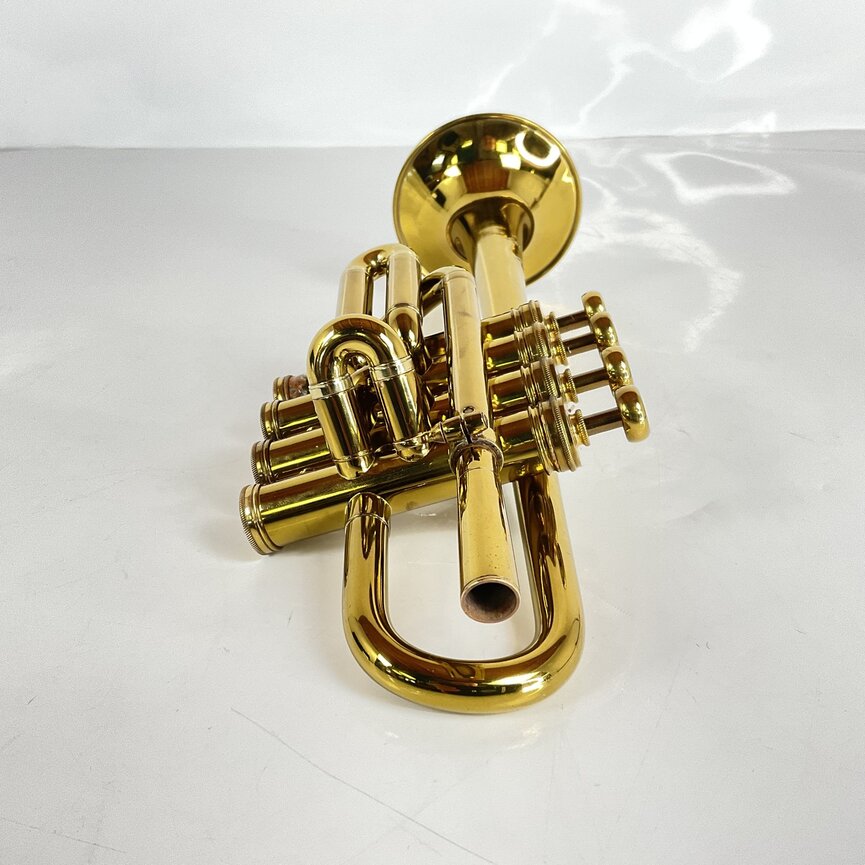 Used Selmer G Four-Valve Piccolo Trumpet (SN: 51111)