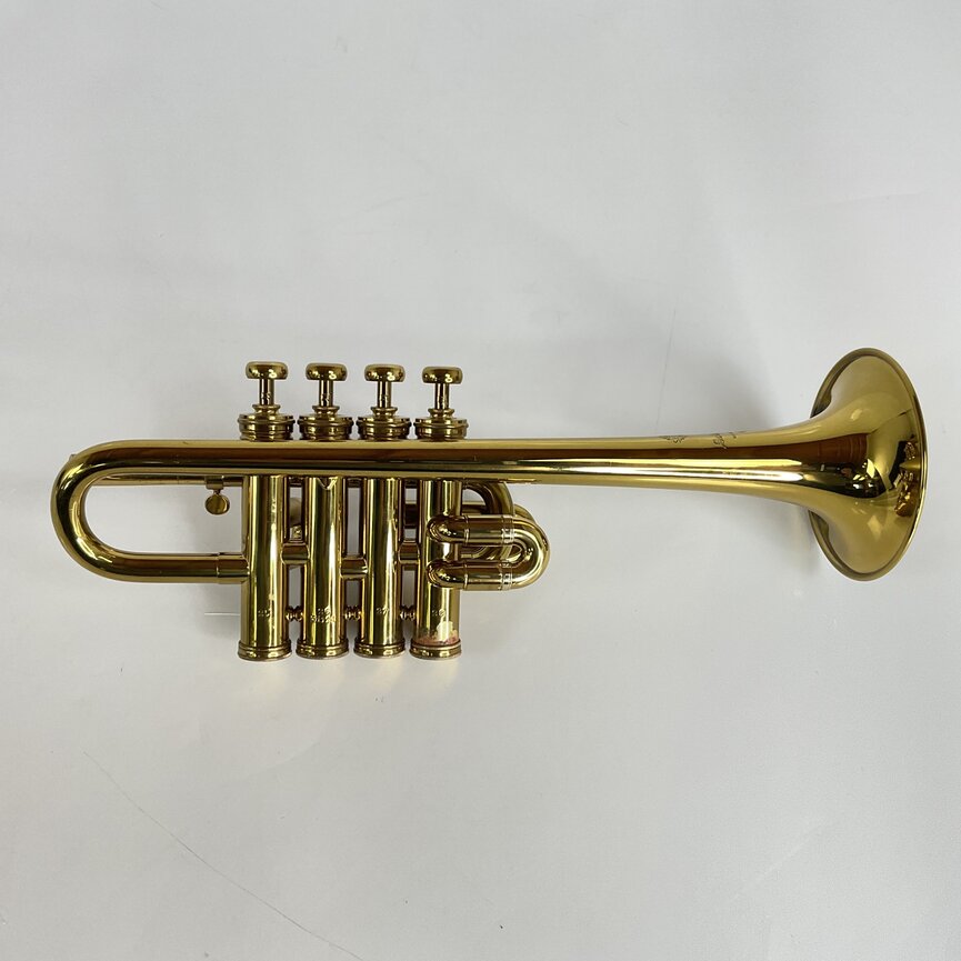 Used Selmer G Four-Valve Piccolo Trumpet (SN: 51111)