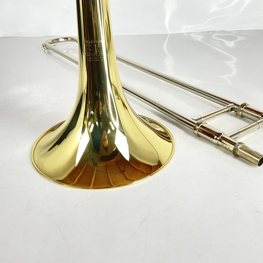 Demo Bach LT42B Bb/F Tenor Trombone (SN: 227012)
