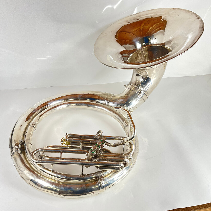 Used King 2350-SP BBb sousaphone (SN: 808068)