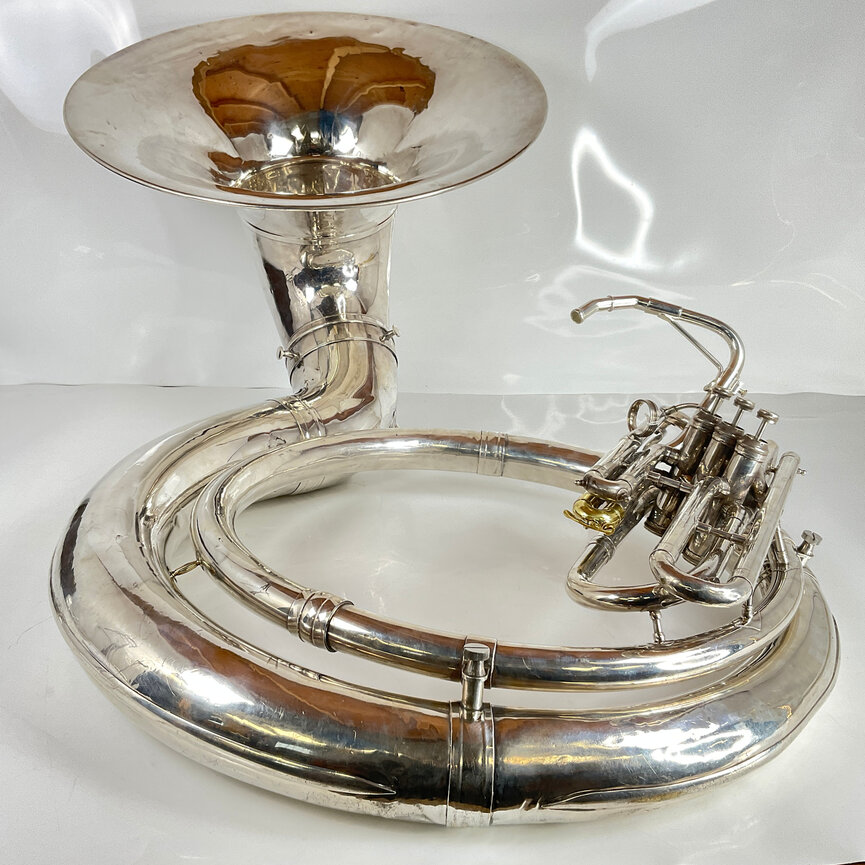 Used King 2350-SP BBb sousaphone (SN: 808068)
