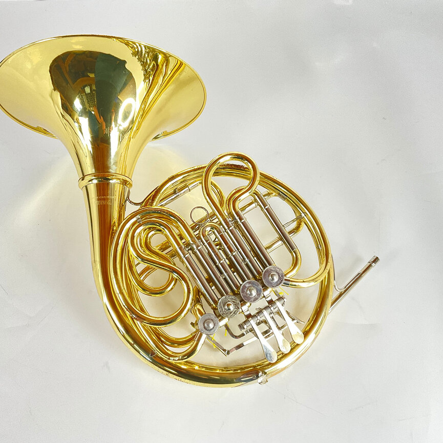 Used  Yamaha 567D F/Bb Double French Horn (SN: 004108)