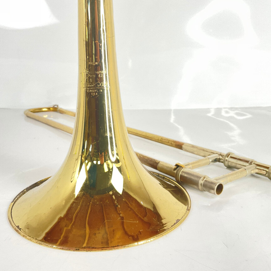 Used Bach 42BO Bb/F Tenor Trombone (SN: 229783)