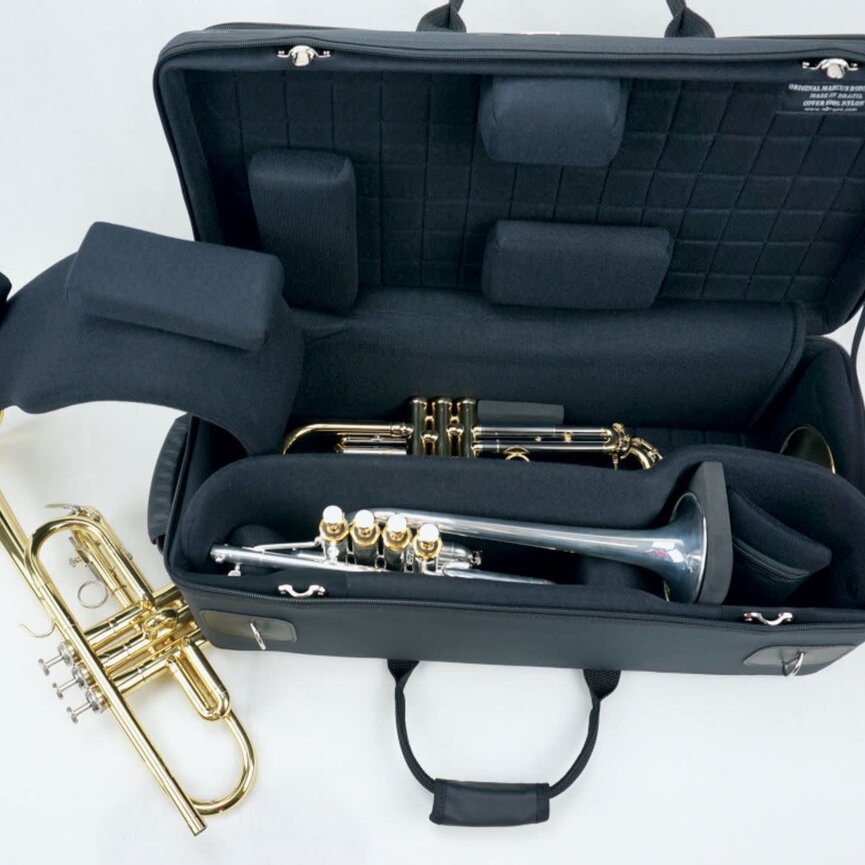 Marcus Bonna Compact Case for 3 Trumpets- Black