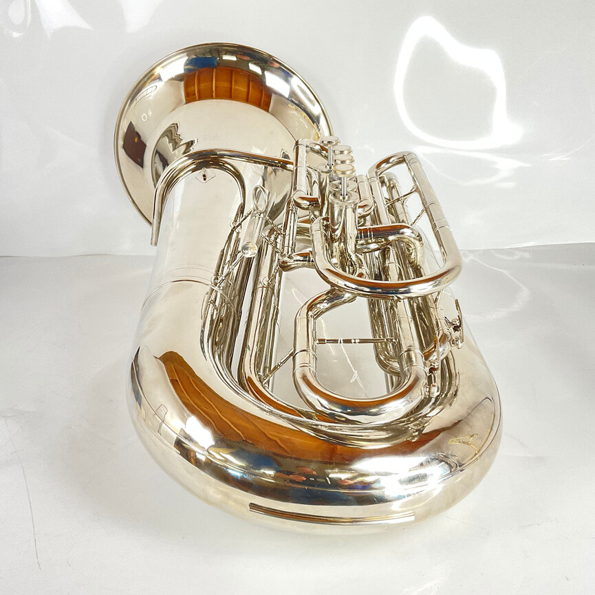 Used St Petersburg 203N BBb tuba (SN: 11428)