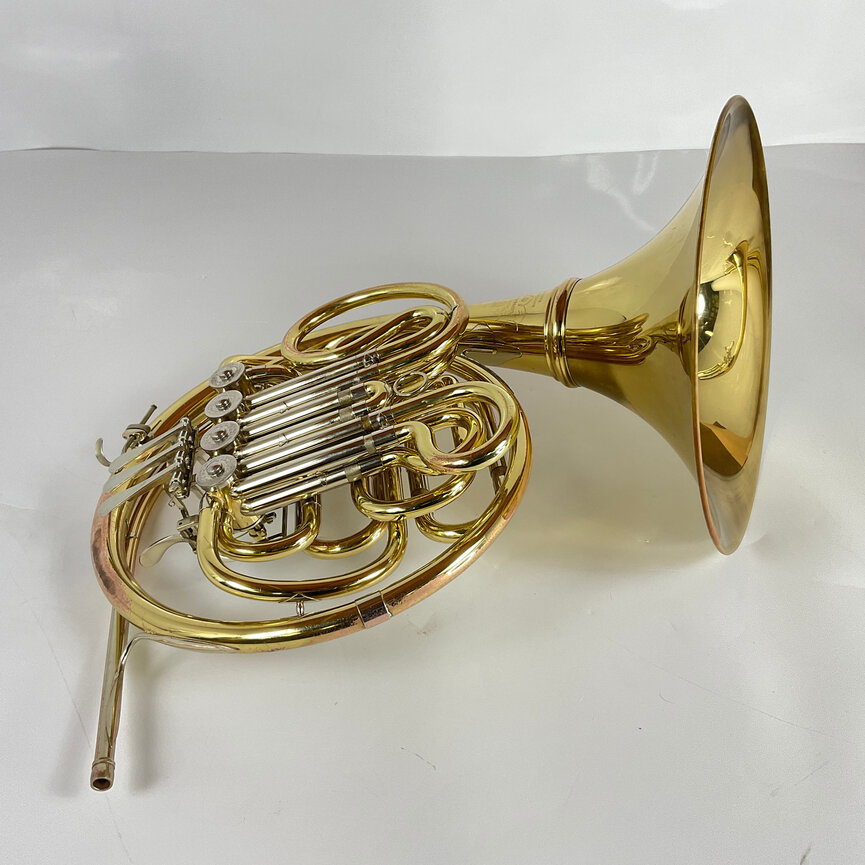 Used Hans Hoyer 802 F/Bb French Horn (SN: 310954M)