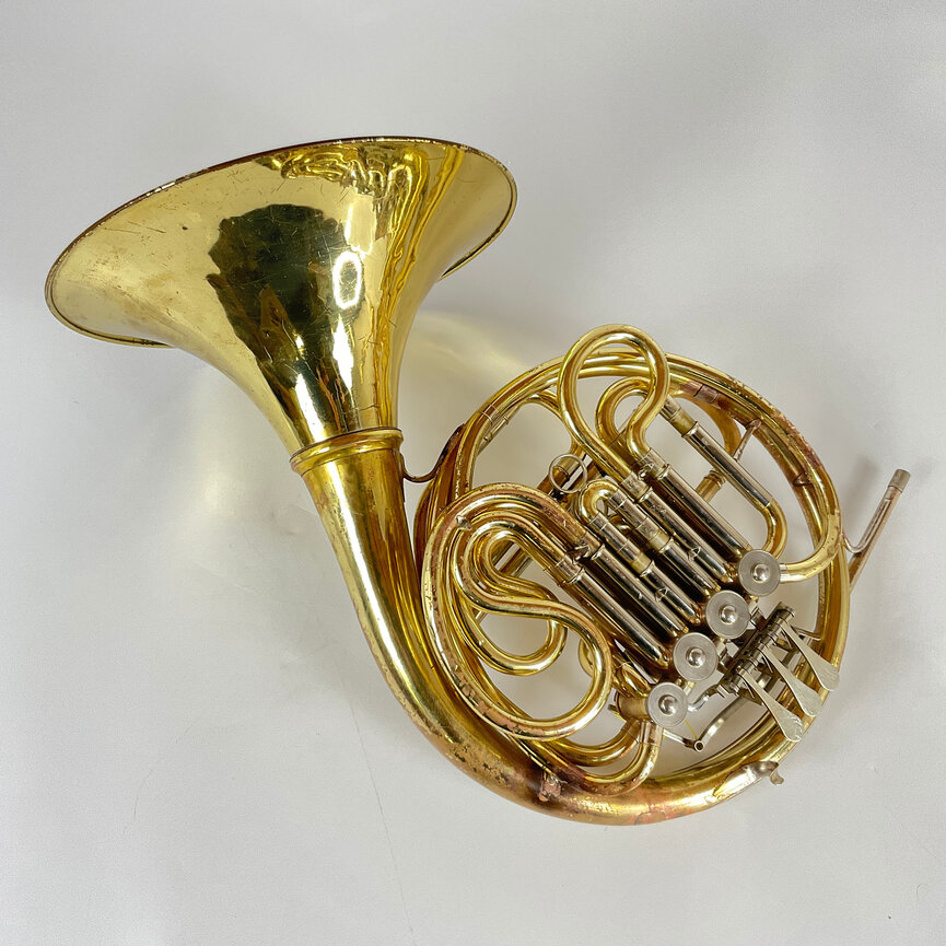 Used Yamaha 567D F/Bb Double French Horn (SN: 002234)