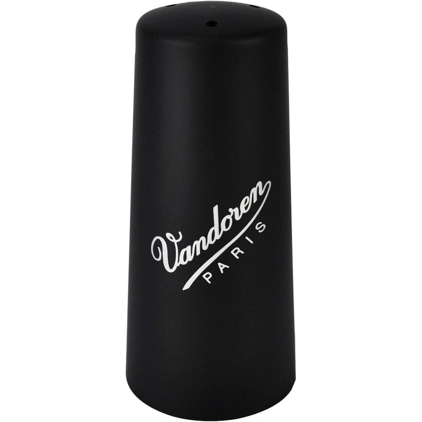Vandoren Optimum Ligature and Plastic Cap for Bb Clarinet; Gold-Plated; Includes 3 Interchangeable Pressure Plates