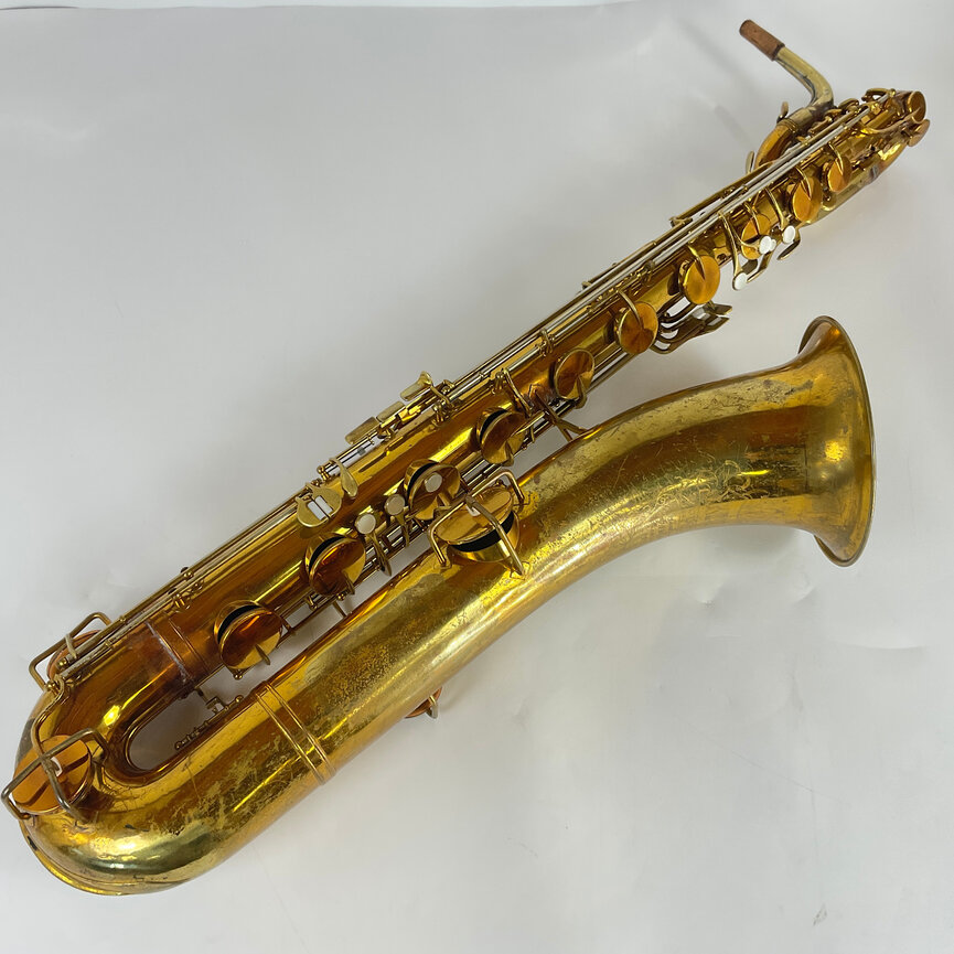 Used King Zephyr Bb Baritone Saxophone (SN: 345301)