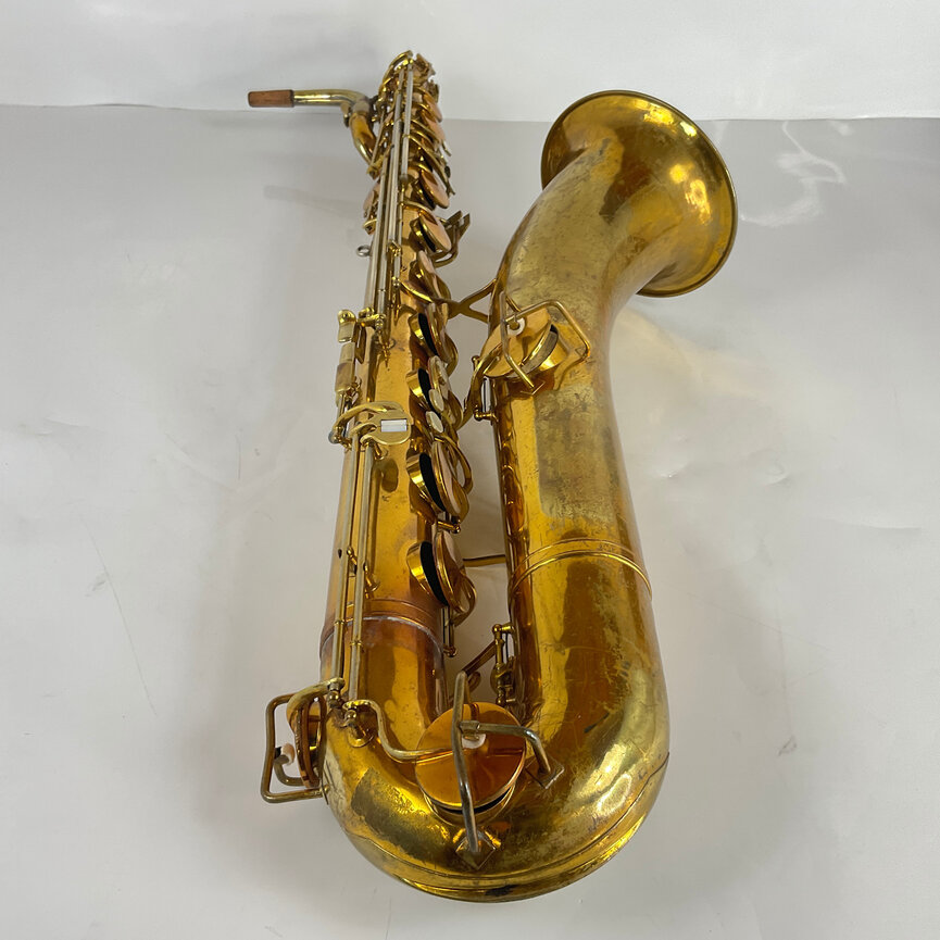 Used King Zephyr Bb Baritone Saxophone (SN: 345301)