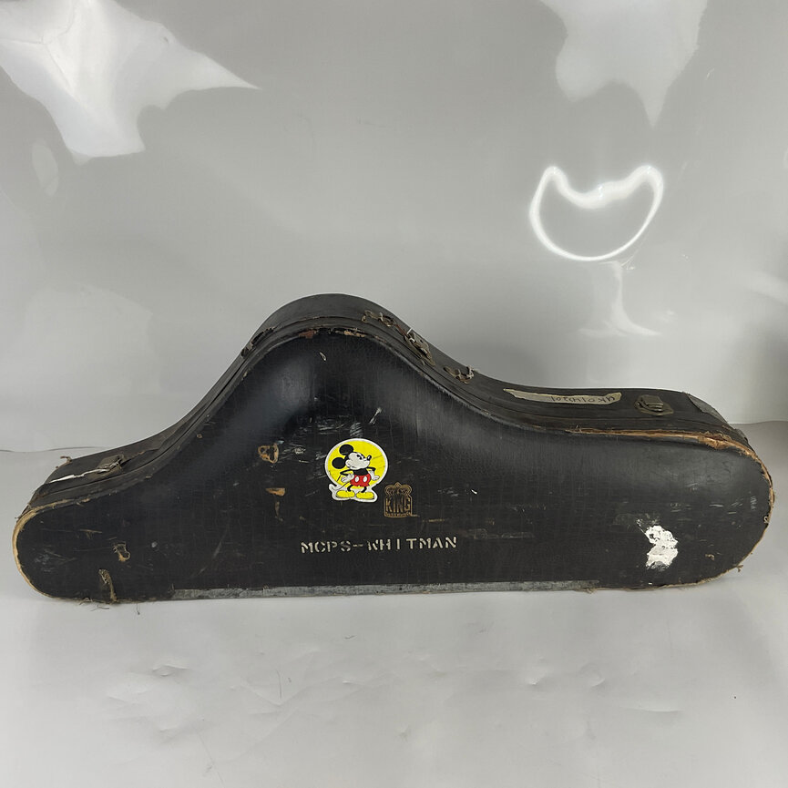 Used King Zephyr Bb Baritone Saxophone (SN: 345301)