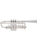 Yamaha Xeno Artist Model "BR NY" C Trumpet, Silver Plate