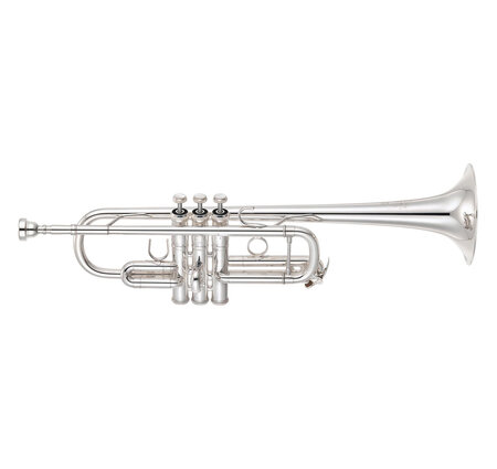 Yamaha Xeno Artist Model "BR NY" C Trumpet, Silver Plate