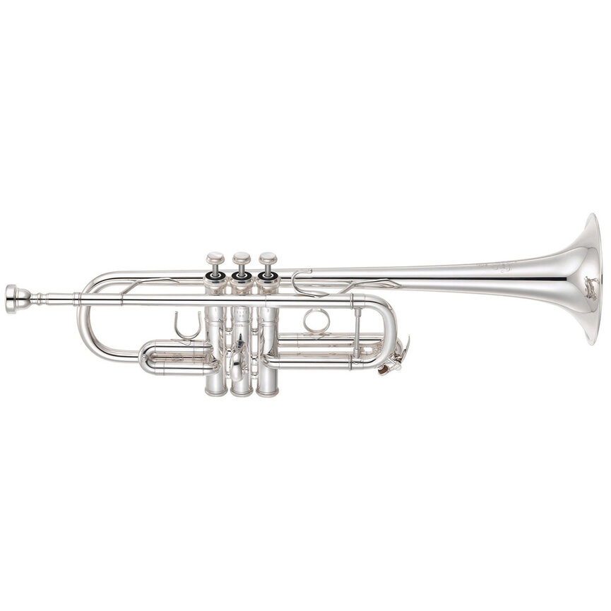 Yamaha Xeno Artist Model "BR NY" C Trumpet, Silver Plate
