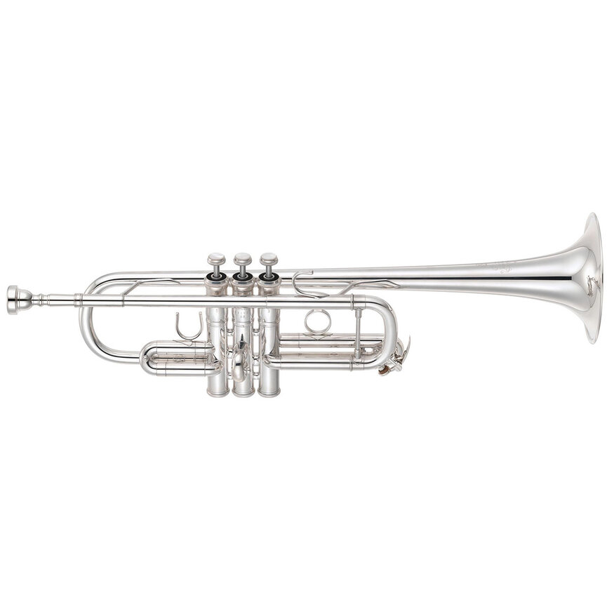 Yamaha Xeno Artist Model "BR NY" C Trumpet, Silver Plate