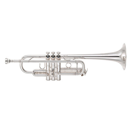 Yamaha Xeno Artist Model "BR Chicago" C Trumpet, YTR-9445CHS-BR III Silver Plate