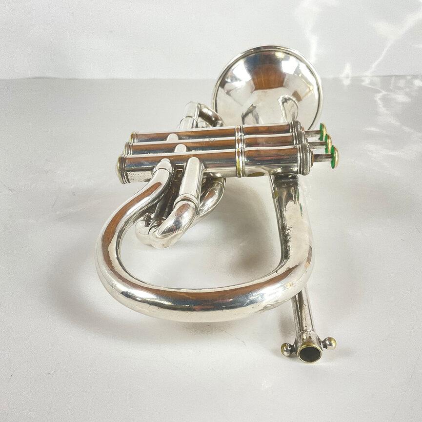Used French Besson Brevetee Bb Cornet (SN: 13862)